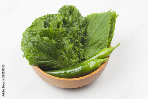 Lettuce is an annual or biennial plant of the Asteraceae family.