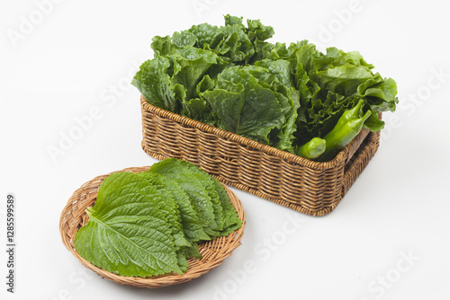 Lettuce is an annual or biennial plant of the Asteraceae family.