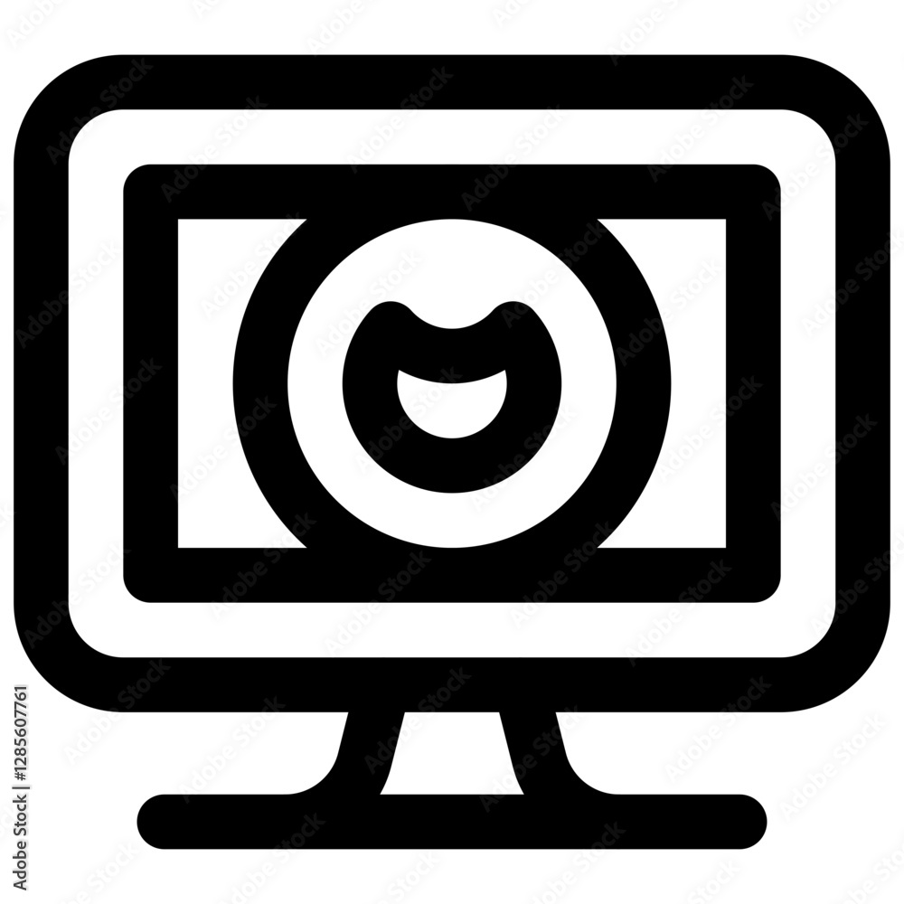 Colonoscopy. Editable stroke vector icon. Colonoscopy. Editable stroke vector icon.