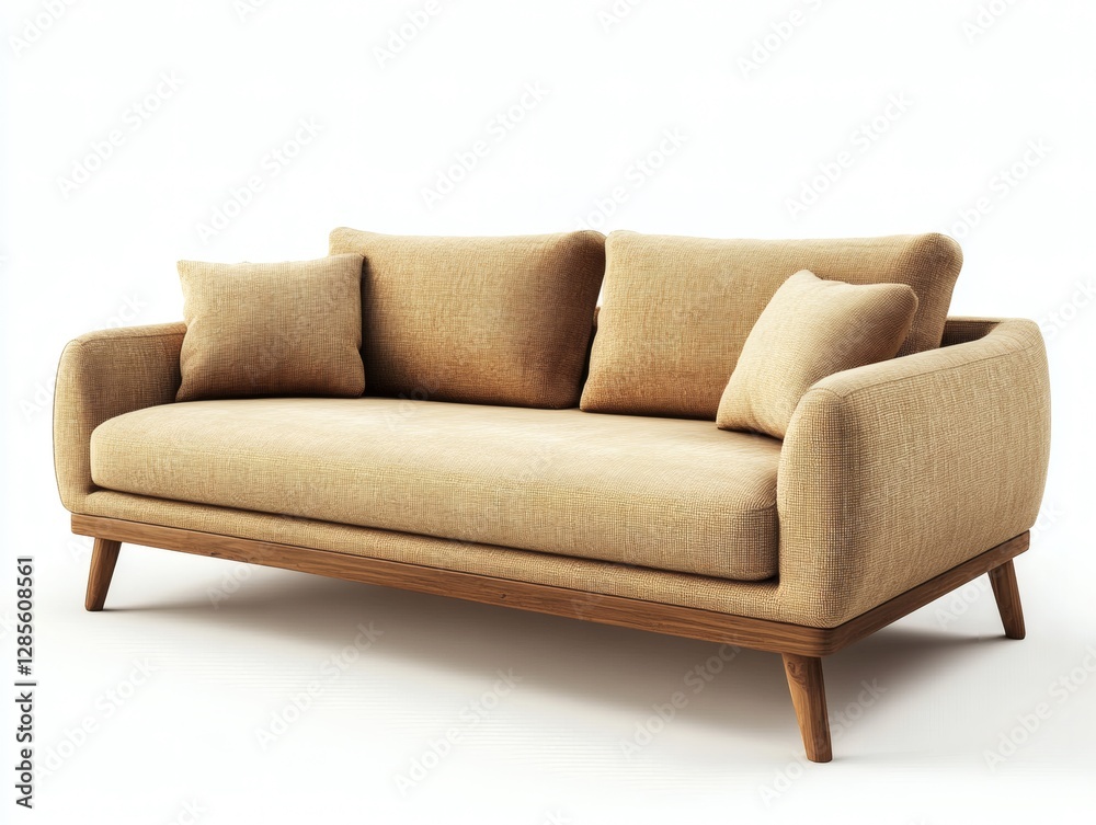Elegant 3D Rendered Sofa In a Minimalist Living Room
Elegant 3D Rendered Sofa In a Minimalist Living Room