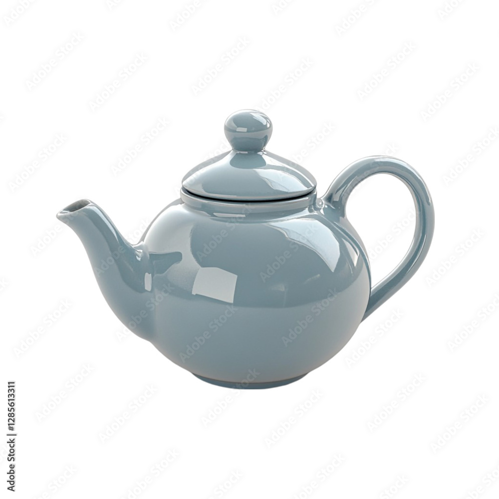 Elegant Teal Teapot Tea Time Kitchenware Ceramic, Elegant Teal Teapot Tea Time Kitchenware Ceramic,