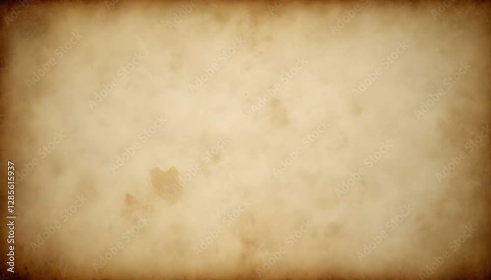 Fototapeta premium Vintage parchment paper texture with a mottled appearance