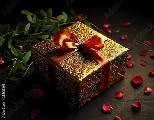 Surpresa especial: caixa de presentes decorada para celebrar o amor