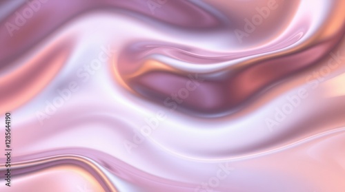 Elegant abstract background with smooth, flowing waves and delicate color gradients creating a modern look.