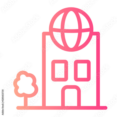 Office  gradient icon