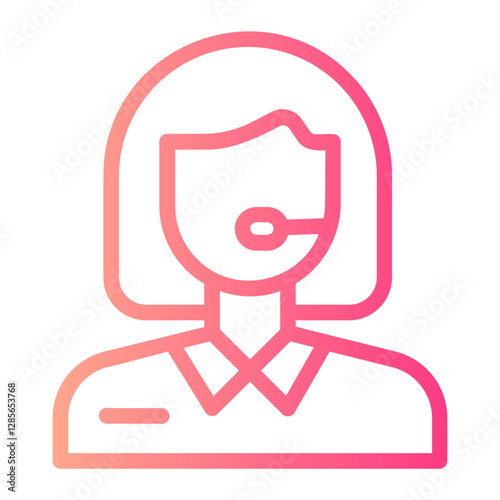 reporter gradient icon
