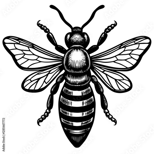 bee and flower