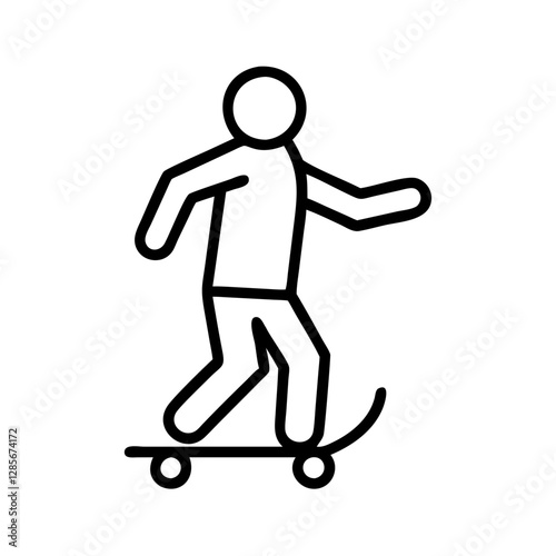Person skateboarding on a skateboard
