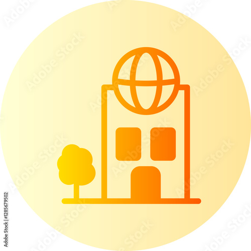 Office  gradient icon