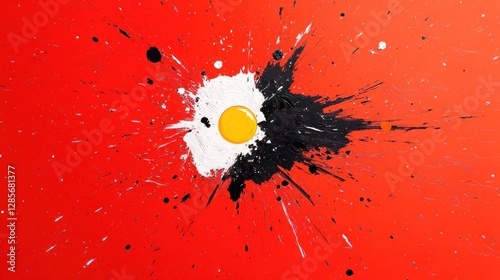 Symphony of Chaos: Abstract Expressionism Energy