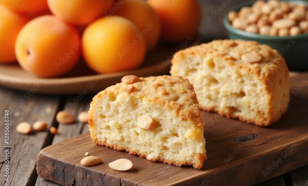 Delicious apricot shortcake slices Delicious apricot shortcake slices