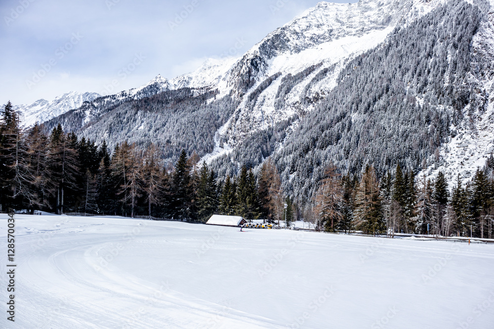 Eine Runde Langlaufen in der Südtirol-Arena von Antholz im wunderschönen Antholzer Tal - Südtirol - Italien