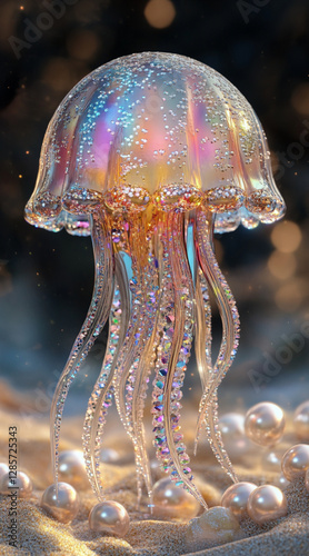 jellyfish in the sea