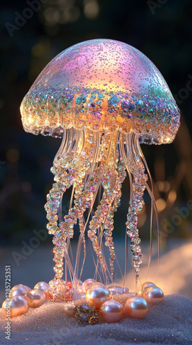 jellyfish in aquarium