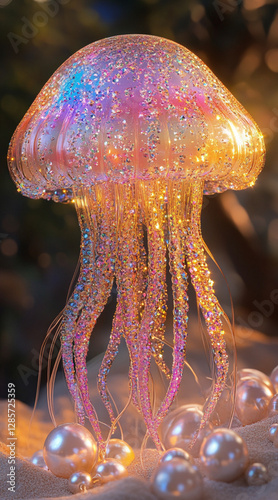 jellyfish in the night