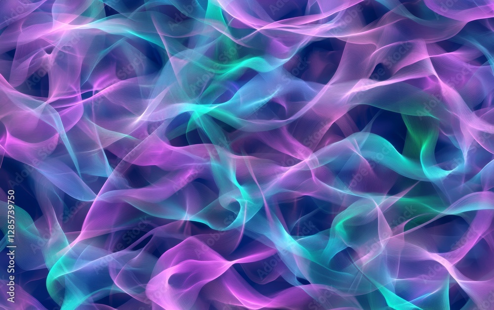 Fototapeta premium Abstract swirling colorful patterns