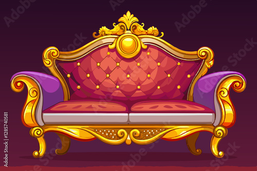  vector of  Royal sofa