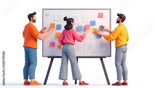 Teamwork to create a board