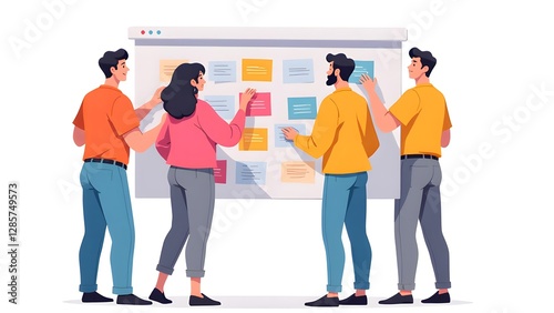 Teamwork to create a board