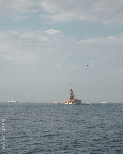 Photography view from istanbul river cruise