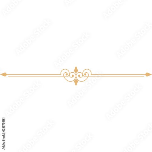 Art Deco Geometric Line