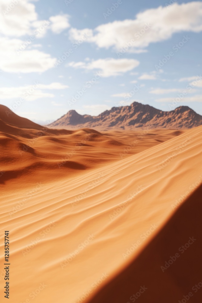 Naklejka premium Sahara Desert