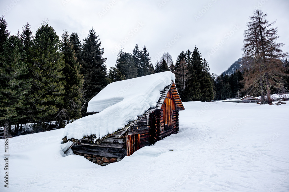 Eine Runde Langlaufen in der Südtirol-Arena von Antholz im wunderschönen Antholzer Tal - Südtirol - Italien