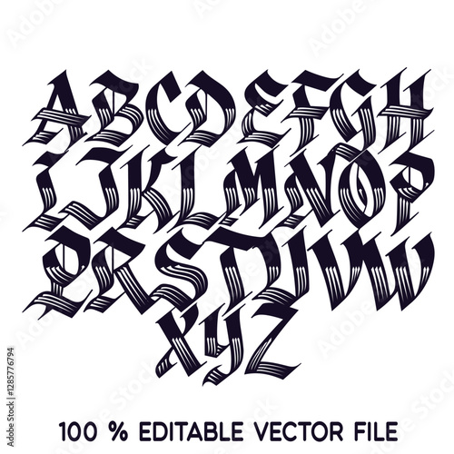 Classic college font. Vintage sport font in american style for football, baseball or basketball logos and t-shirt. Athletic department typeface, varsity style font. Vector