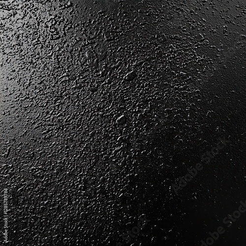 Abstract dark textured metal background with gritty powder coat finish, ideal for industrial equipment branding and architectural visualization projects.