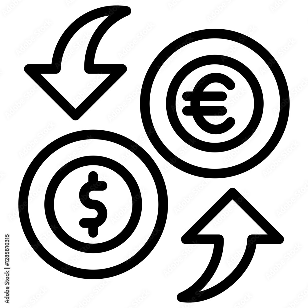 Currency Exchange Icon Currency Exchange Icon