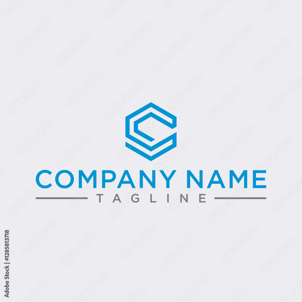 SC letter logo in the form of hexagons and cube logos with letter designs for corporate identity SC letter logo in the form of hexagons and cube logos with letter designs for corporate identity