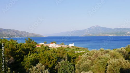 The Greek island of Samos photo