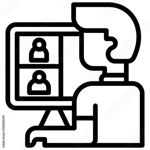 Video Conference Icon