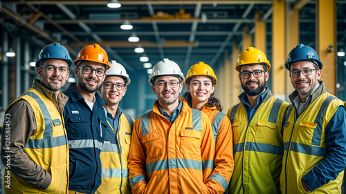 Gruppenfoto für das Team
