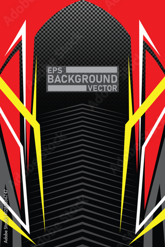 Racing style background image design