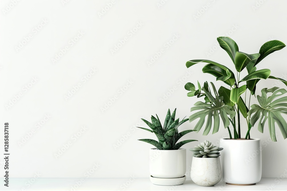 Pixel Perfect Image of Plants and on a White Background Home Minimalist Decor Pixel Perfect Image of Plants and on a White Background Home Minimalist Decor