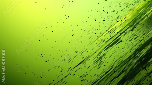 Abstract green dynamic motion background