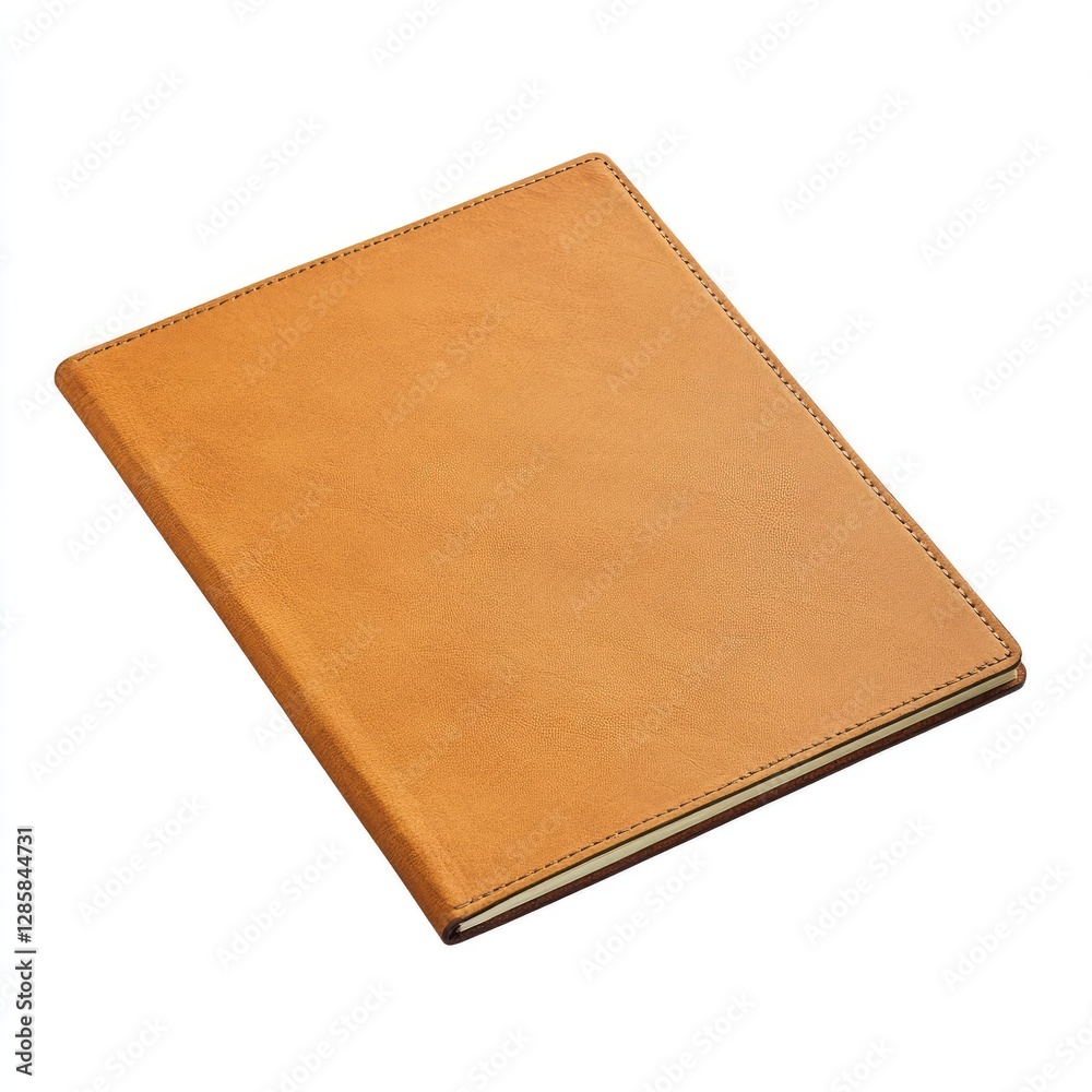 Vibrant Image of a Photo Writing Pad, Isolated on a White Background Vibrant Image of a Photo Writing Pad, Isolated on a White Background