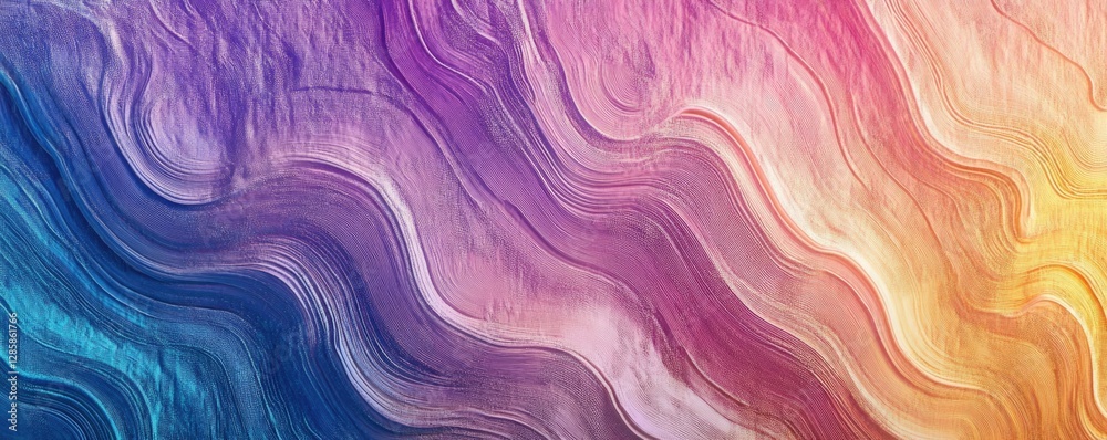 Obraz premium Bright blue and pink gradient backdrop with a soft blend.