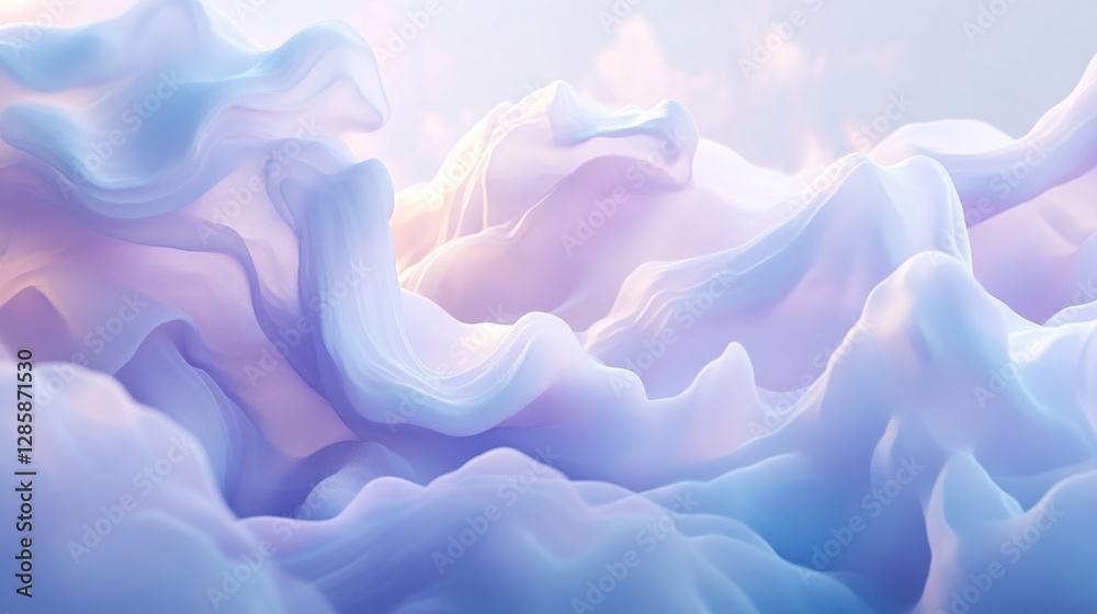 Obraz premium Abstract Pastel Cloud Background