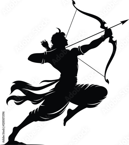 🎨 Lord Rama & Dussehra – Divine Art for Spiritual Content & Festive Celebrations
