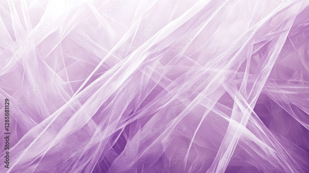 White and purple ethereal layers create an abstract and artistic composition White and purple ethereal layers create an abstract and artistic composition