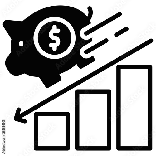 Budget Deficit Icon