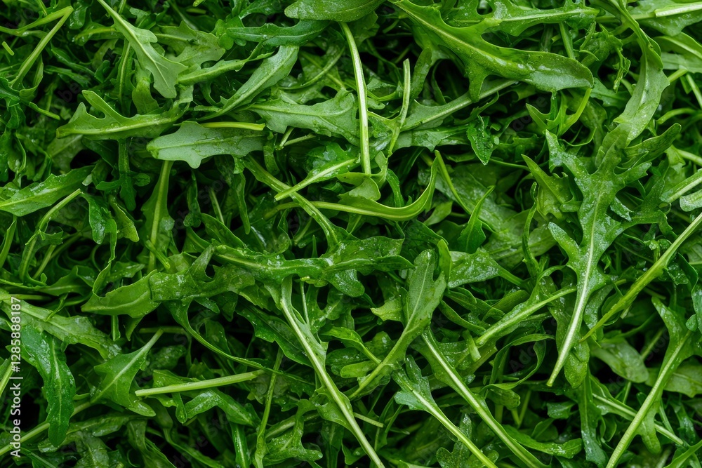 Fresh arugula leaves background, healthy salad ingredient Fresh arugula leaves background, healthy salad ingredient