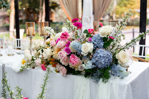 Vibrant floral arrangement ...
