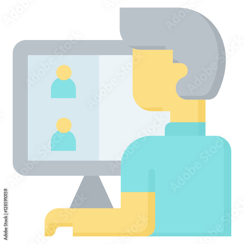 Video Conference Icon