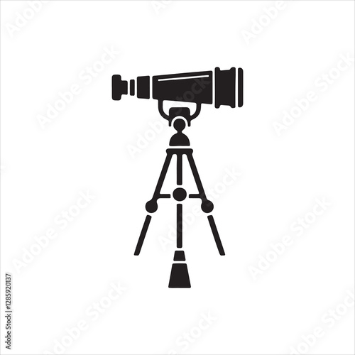 telescope on tripod