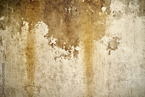 A dirty wall with some paint on it
