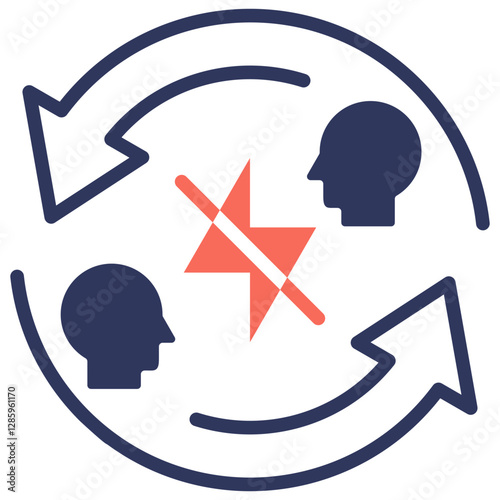 Conflict Resolution Icon