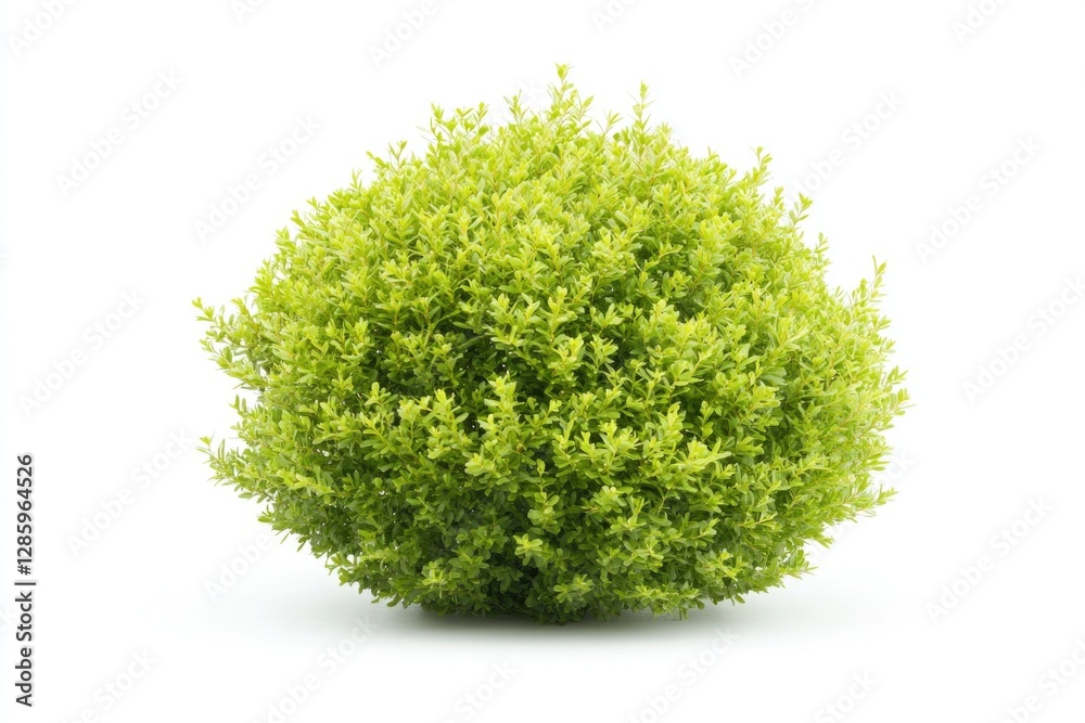 Fototapeta premium A bunch of fresh green leaves on a white surface, ideal for use in gardening or botanical illustrations